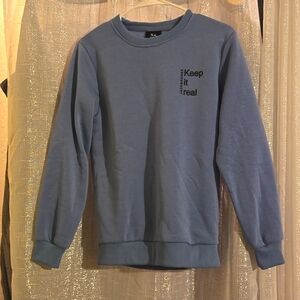 Sweatshirt - Brand: XS Hoody / Size: Large 14-16 youth / Color: Blue
